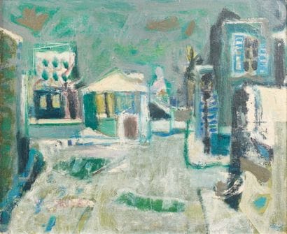 Antoni CLAVE (1913 - 2005)
Paysage enneigé....