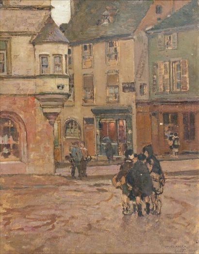 Jules ADLER (1865-1952)
Groupe d’écoliers...