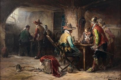 Luigi G. BALDERO (XIXème-XXème)
La partie...