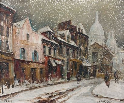 FRANK-WILL (1900-1951)
Rue de Montmartre...