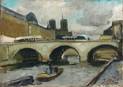 François GALL (1912-1987)
Notre Dame vue...
