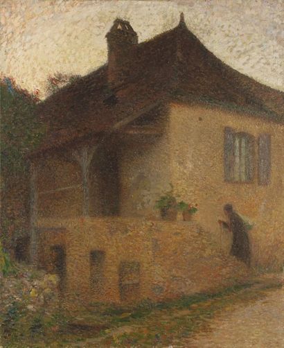 Henri MARTIN (1860-1943)
La vielle ferme,...