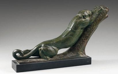 André BECQUEREL (1893-1908)
Panthère se faisant...