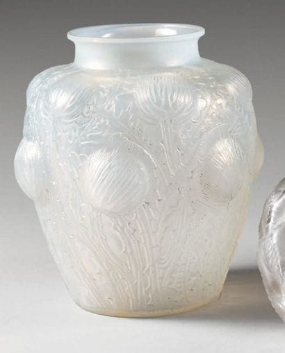 RENE LALIQUE (1860-1945)
Vase “Domrémy”,...