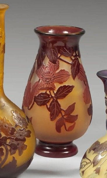 Émile GALLÉ (1846-1904)
Petit vase balustre...