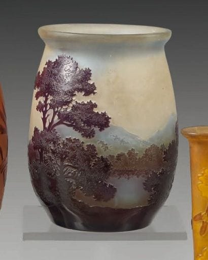 Émile GALLÉ (1846-1904)
Petit vase à panse...