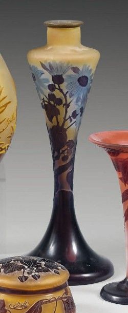 Émile GALLÉ (1846-1904)
Pied de lampe de...