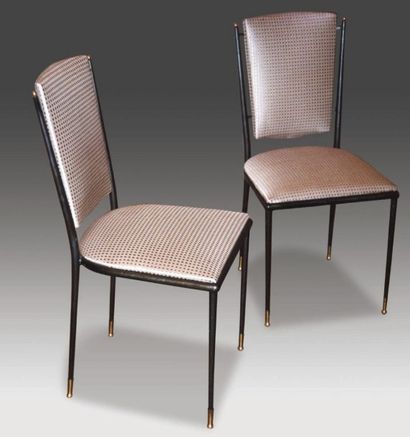Jules LELEU (1883-1961)
Paire de chaises...