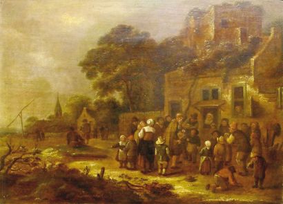 Ecole de Jan Miense MOLENAER (Vers 1610-1668)
Fête...