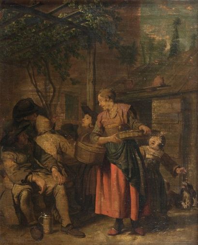 Jan Joseph HOREMANS, dit le vieux (Anvers
1682-1759)...