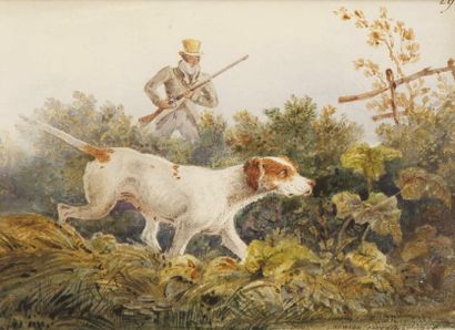 Newton FIELDING (1799-1856)
Le chasseur et...