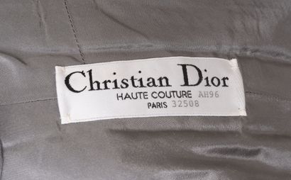 Christian DIOR Haute couture 
Robe en mousseline...
