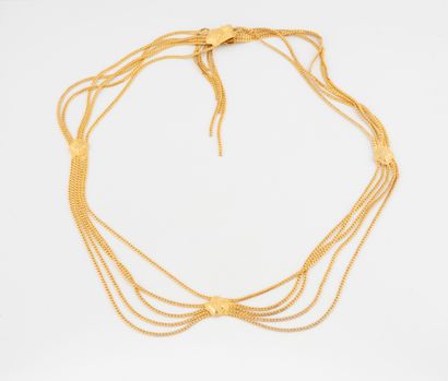 Christian DIOR
Collier pouvant former ceinture...