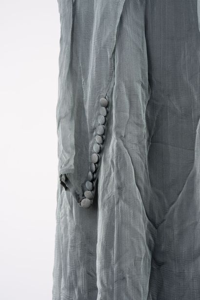 Christian DIOR Haute couture 
Robe en mousseline...