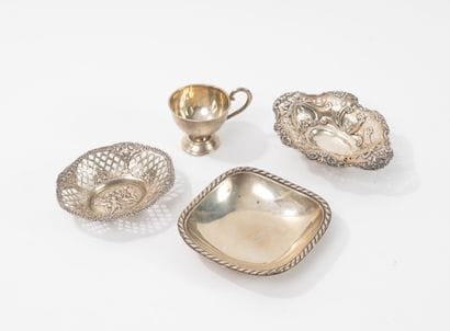 Lot de pièces en argent (min. 800) :
- Coupelle...