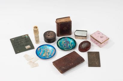 EUROPE, XVIIIème-XIXème siècles
Lot d'objets...