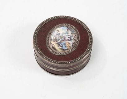 FRANCE, seconde moitié du XIXème siècle 
Tabatière...