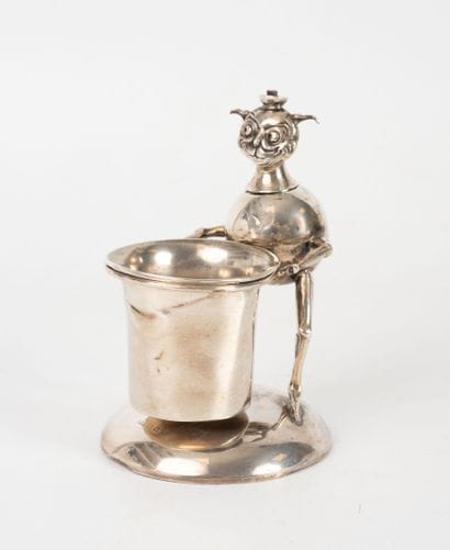 ANGLETERRE
Luminaire à mèche en argent (925...