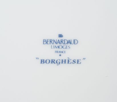 BERNARDAUD, Limoges, Borghèse.
Three sets...