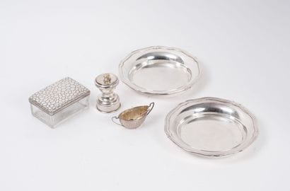 Small collection of silverware:
- A silver...