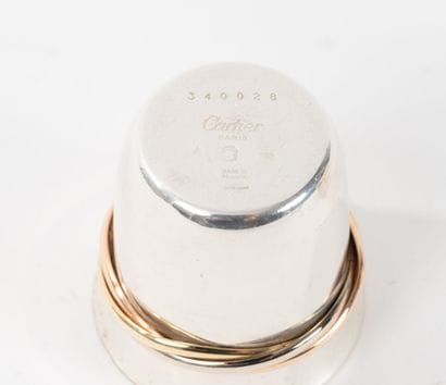 CARTIER PARIS, Trinity
Set of four flared,...