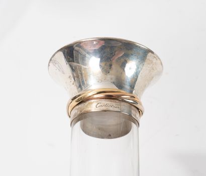 CARTIER PARIS, Trinity
Glass carafe and two...