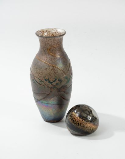 Jean-Claude NOVARO (1943-2014)
Vase, 1983.
In...