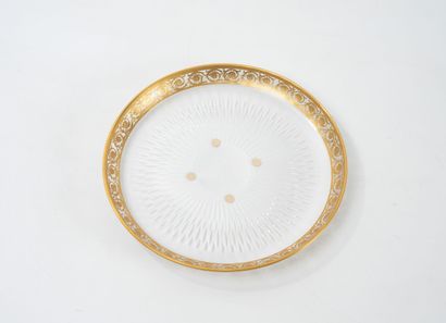 SAINT-LOUIS, Thistle model.
Round crystal...