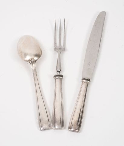 FRIONNET FRANCOIS
Silver plated tableware...