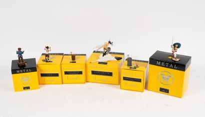 ATTAKUS / BOMBYX
Peter Pan.
Lot de six figurines...