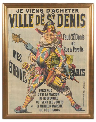 DUPUY & FILS A PARIS
Affiche des Grands Magasins...