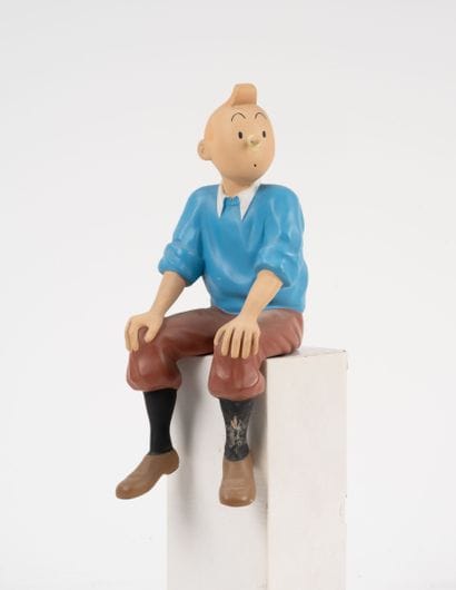 LEBLON-DELIENNE
Tintin assis.
Édition en...