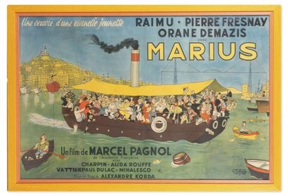 Albert DUBOUT (1905-1976)
Marius (1931).
Un...