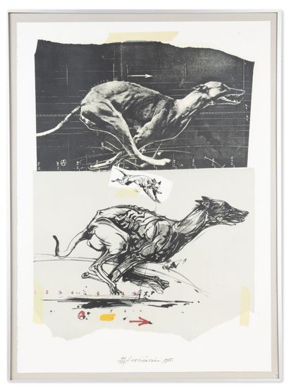Vladimir VELICKOVIC (1935–2019)
Pursuit,...