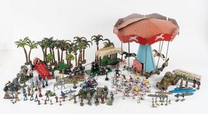 JRD & DIVERS
Lot de soldats de plomb, figurine...