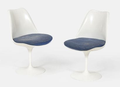 EERO SAARINEN (1910–1961)
Set of two Model...