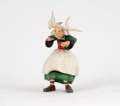 LEBLON-DELIENNE
Bécassine. 
Édition en résine...