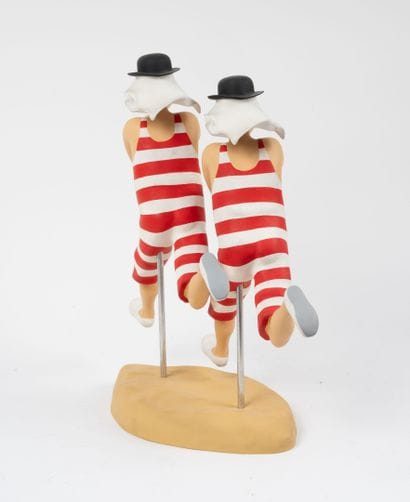 LEBLON-DELIENNE
Dupont et Dupond en maillot...