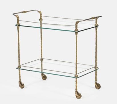 Attributed to Maison BAGUES
Rolling table.
Made...