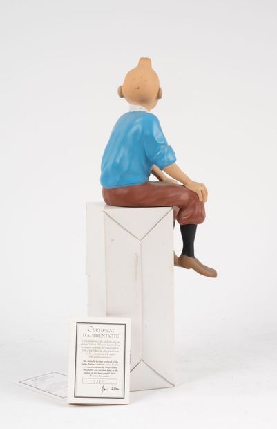 LEBLON-DELIENNE
Tintin assis.
Édition en...