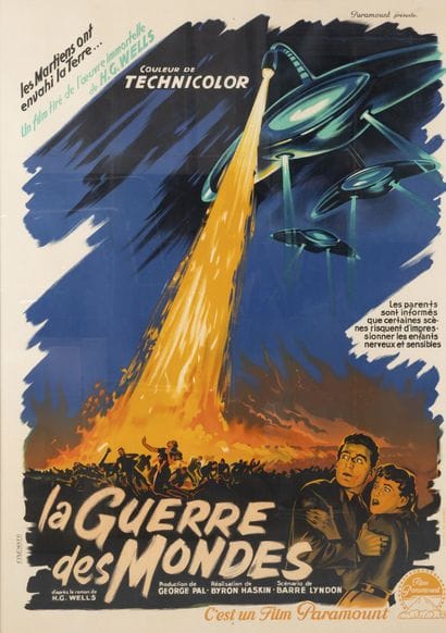 LA GUERRE DES MONDES (1954)
Un film de Byron...