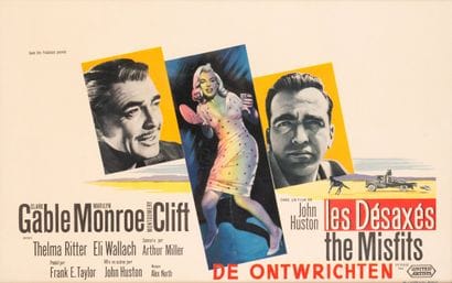 LES DESAXES (1961)
Un film de John Huston...