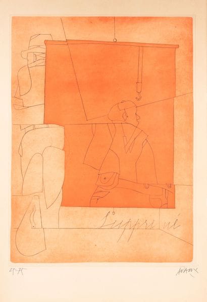 Valerio ADAMI (1935)
Drawing based on a photograph...