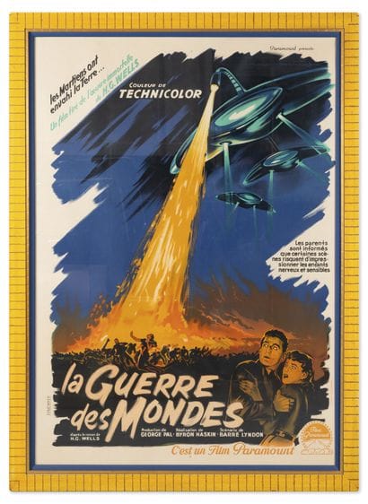 LA GUERRE DES MONDES (1954)
Un film de Byron...