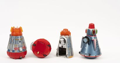 MADE IN JAPAN
Lot de 4 Space Capsules en...
