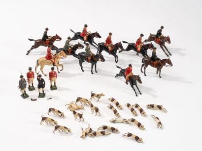 BRITAINS Made in England
La Chasse à courre.
Lot...