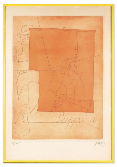 Valerio ADAMI (1935)
Drawing based on a photograph...