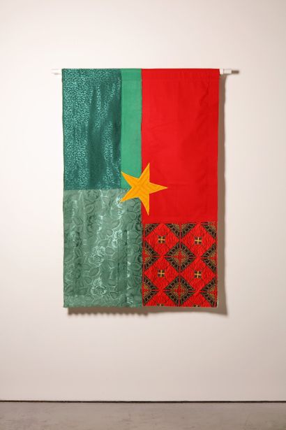 Burkina Faso - Drapeau réalisé à partir de...