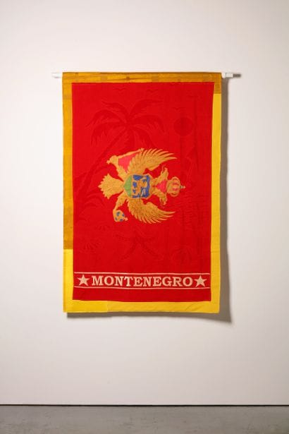 Monténégro - Drapeau réalisé à partir de...