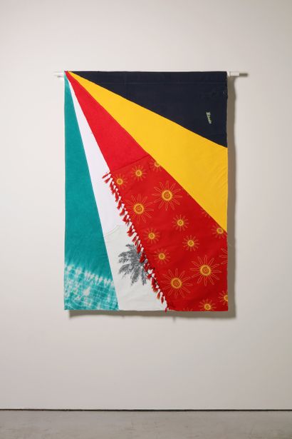 Seychelles - Drapeau réalisé à partir de...